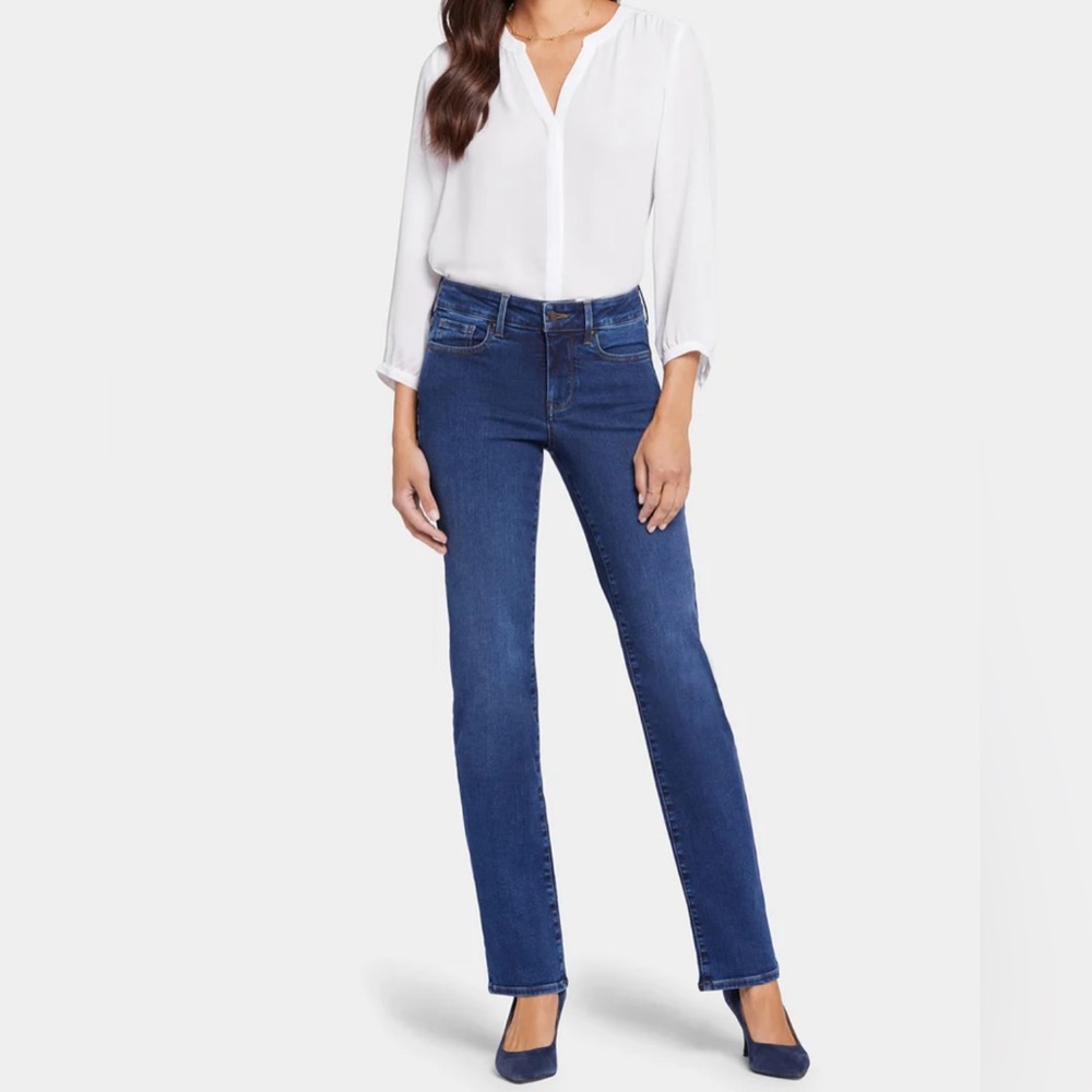 NYDJ Marilyn Straight Jeans size 14